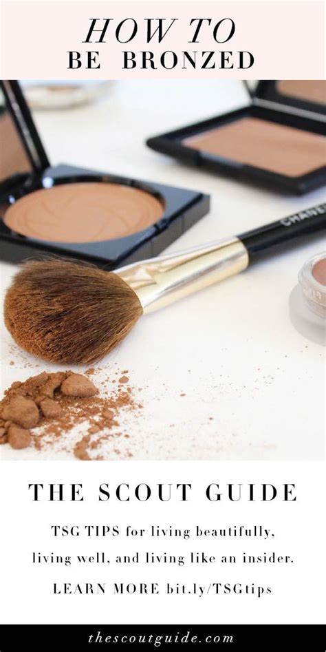 Tsg Tip Be Bronzed The Scout Guide Natural Glow Cosmetics Market