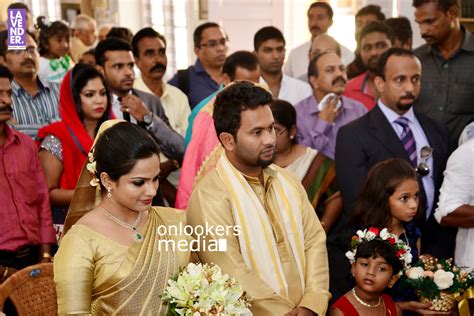 The couple is now awaiting their first kid. Aju Varghese Wedding Stills-wife Augustina - onlookersmedia
