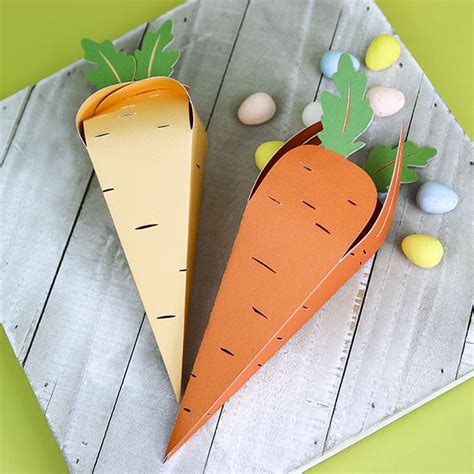 Carrot Treat Box [SVG] | Cutting Machine & Laser Cutting Designs