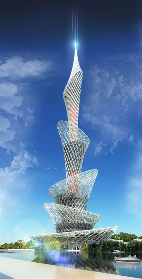 Belgarde Tower 750m Modern Architecture Building Futuristic