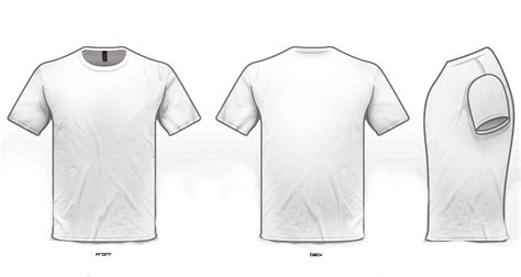15 White Shirt Template Design Images White T Shirt Template T Shirt