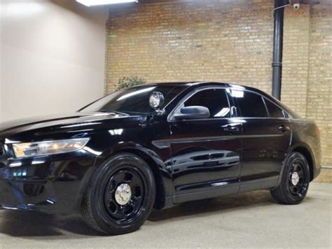 2013 Ford Taurus Police Interceptor Awd Black 68k Miles 1fahp2m82dg134599