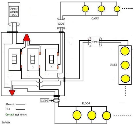 3 Way Switch Wiring Diagram Multiple Lights Power At Light Wiring Work