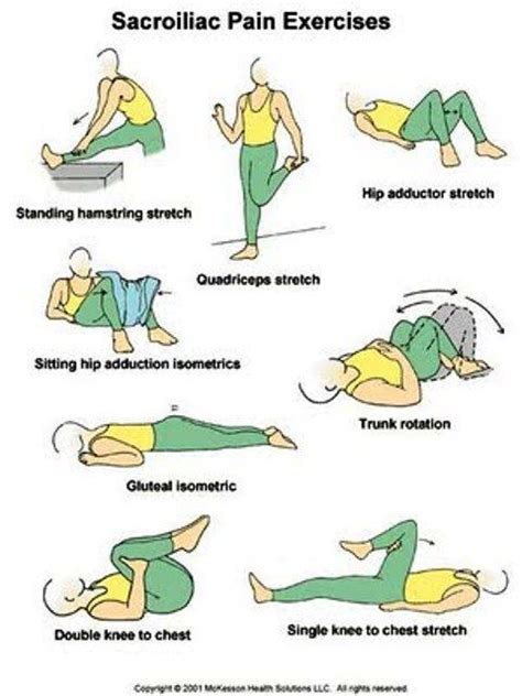 23 Best Lower Back Pain Exercises And Stretches Pictures Images On