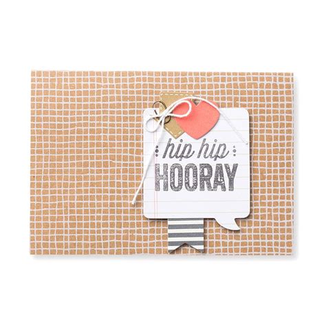 Hip Hip Hooray Card Kit By Stampin Up Card Kits Stamped Cards Cards