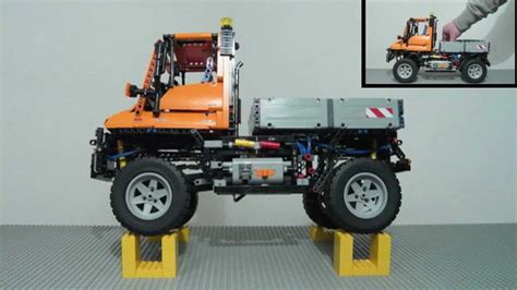 Lego Technic Mercedes Benz Unimog U Built In Stop Motion