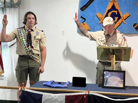 Eagle Scout Rank Awarded To Camden Troop 200s Matthew Robert Clayton