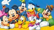 Cartoon Characters With Blue Background HD Disney Wallpapers | HD ...