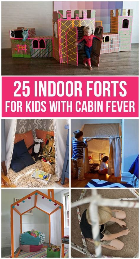 25 Indoor Forts For Kids With Cabin Fever Kids Forts Indoor Kids