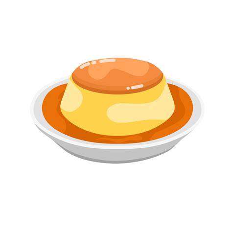Caramel Pudding Vector Art Icons And Graphics For Free Download