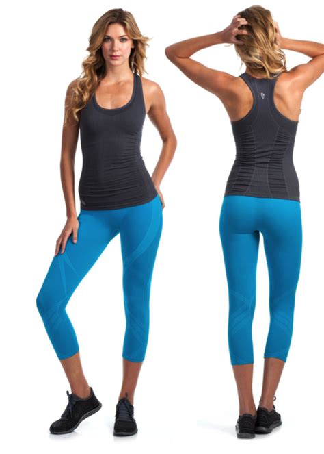 Black And Blue Workout Clothes Fashion Sport Outfits
