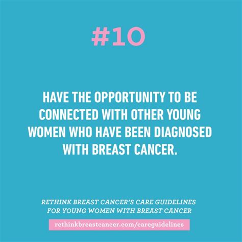 Care Guideline Making Connections Rethink Breast Cancer