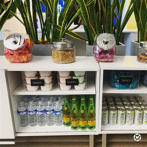 We Love How This Corporate Snack Station Satisfies All The Cravings