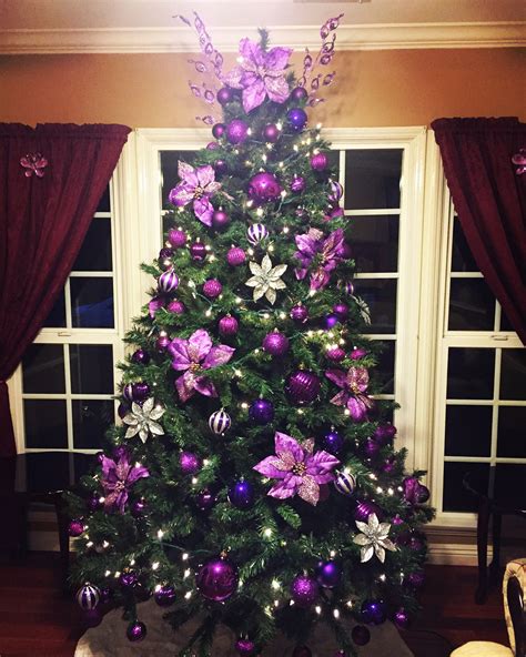 10 Purple Christmas Decorations Ideas