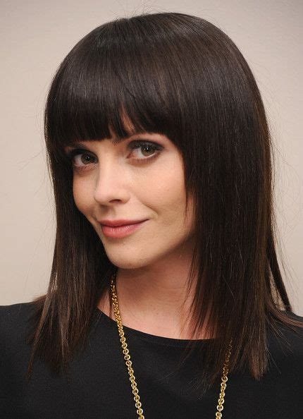 Christina Ricci In Maiyet Launch Celebration Hair Long Hair Styles