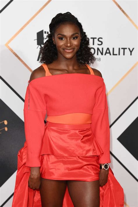 In the 4 x 100 metres relay, she won a silver medal at the 2017 world championships, and the bronze medals 2016 olympic games and the 2013 world championships. Dina Asher-Smith Attends 2018 BBC Sports Personality of ...