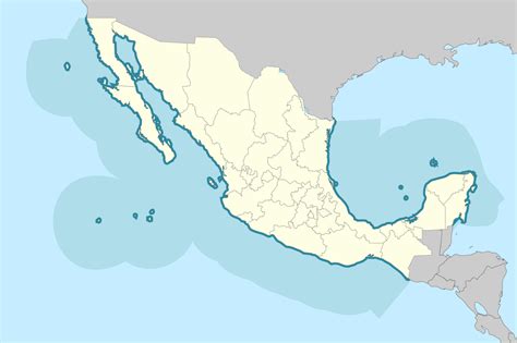 Mapa De M Xico Con Nombres Elmapamundi Top