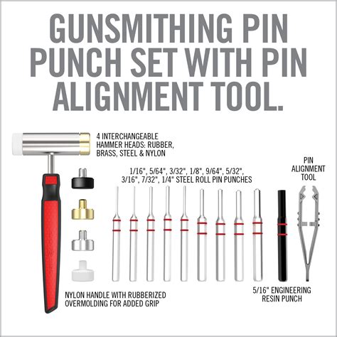 Accu Punch Hammer And Roll Pin Punch Set — Real Avid