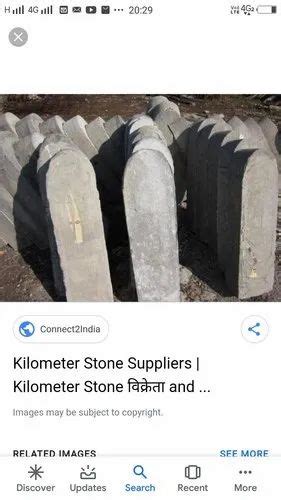 Outdoor Gray Rcc Kilometer Stone At Rs 560piece In Nagpur Id
