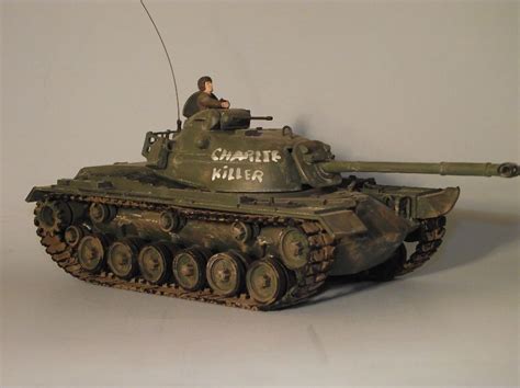 Gallery Pictures Monogram M 48 A 2 Patton Tank Plastic Model Tank Kit 1