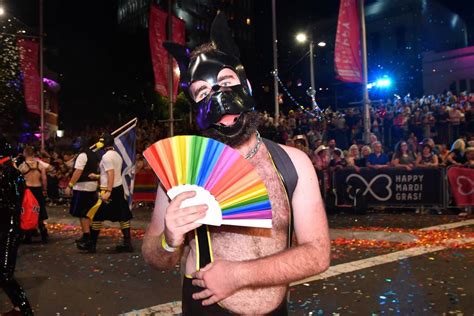 Annual Sydney Gay And Lesbian Mardi Gras Parade Celebrates