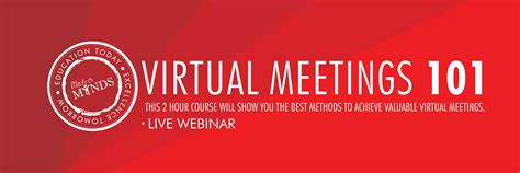 Book Tickets For Virtual Meetings 101