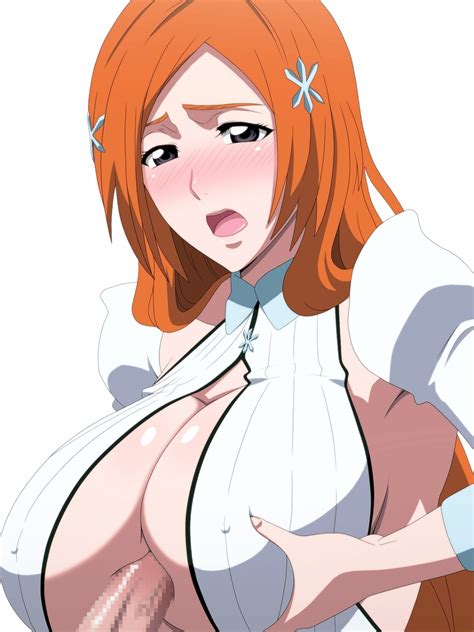 Rule 34 Bleach Censored Female Inoue Orihime Kh Fullhouse Orange Hair