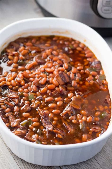 Pressure Cooker Baked Beans Southern Style The Foodie Eats
