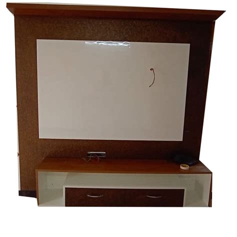 Brown And White Wall Mounted Wooden Tv Storage Unit For Home At Rs 850