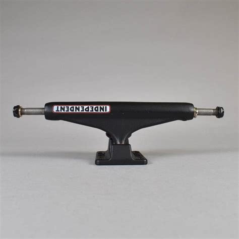 Independent Trucks Bar Flat Black 159 Skateboard Trucks 875