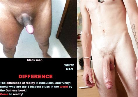 Black White Cock Compare