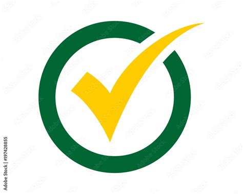 Circle Checklist Sign Shape Image Vector Icon Symbol Logo Stock Vector
