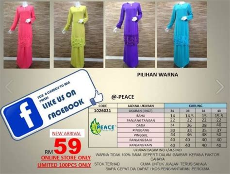 Peace Collection Jalan Cabang Tiga Kuala Terangganu Clothes Store