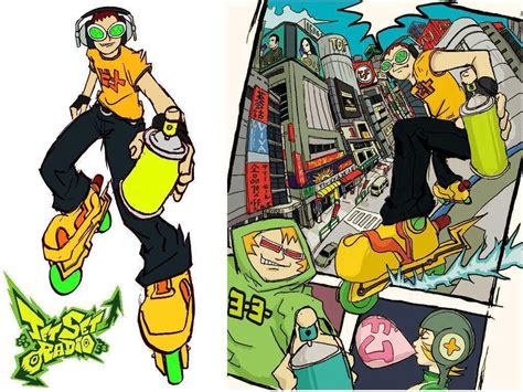 Jet Set Radio Wallpapers Wallpaper Cave