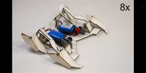 Origami Robot Folds Itself Into Shape And Walks Away Video Huffpost