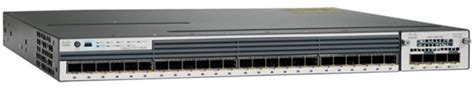 Cisco 3750x Stackable 24 Port Sfp Switch