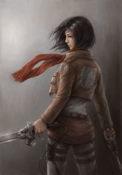 Attack On Titan Mikasa Wallpaper Wallpapersafari