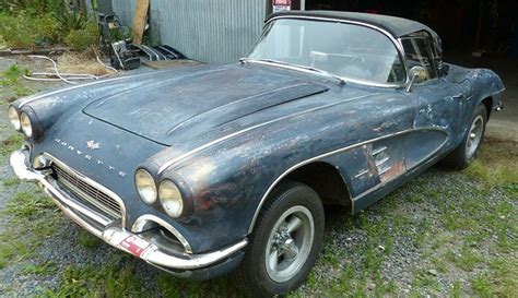 Corvettes For Sale 1961 Corvette Project Can Be Restored As Buyer Sees