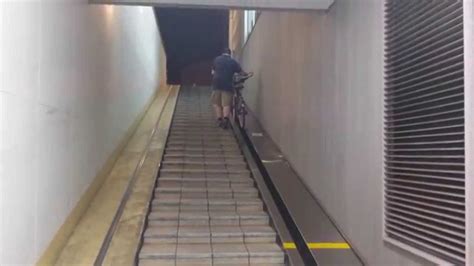 Japanese Bikes Escalator Youtube