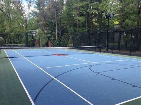 Tennis Courts Classique Jardin Boston Par Sport Court Of