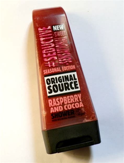 original source raspberry and cocoa shower gel review