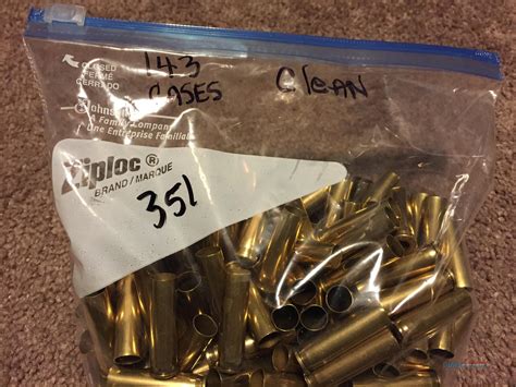 351 Winchester Once Fired Brass 143 Rounds For Sale