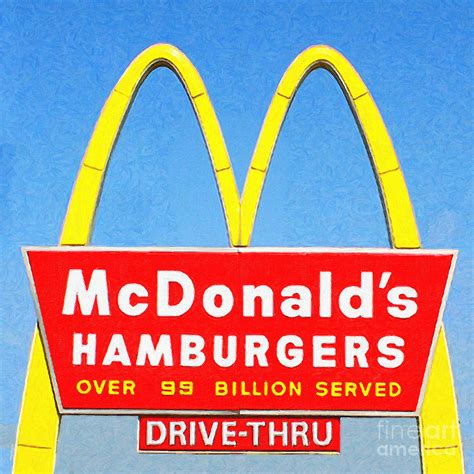 Mcdonalds Hamburgers Over 99 Billion Served Photograph By Wingsdomain