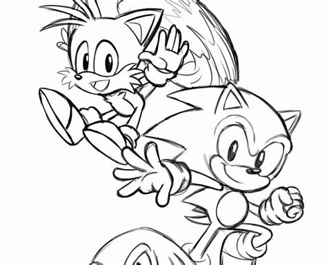 36 Classic Sonic Tails And Knuckles Coloring Pages Pictures Coloring