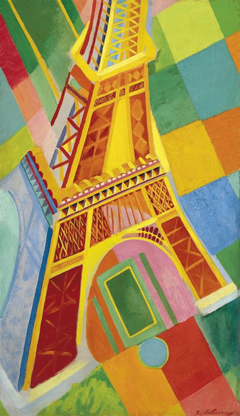 Robert Delaunay 1885 1941 Tour Eiffel Christies