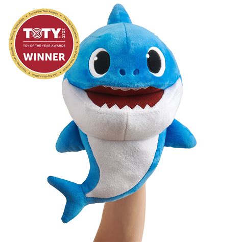 Pinkfong Baby Shark Officialsong Puppet With Tempo Control Daddy Sha