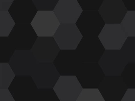 Dark Hexagon Backgrounds 3d Black Grey White Templates Free Ppt