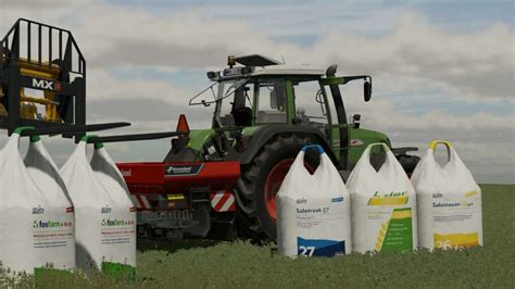 Fertilizer And Lime Big Bags Pack V1001 Fs22 Farming Simulator 22