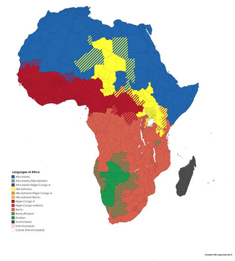 Map Of African Language Families Rlinguisticmaps