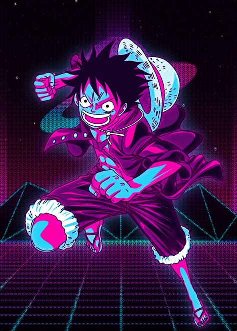 Monkey D Luffy Poster By Introv Art Displate Manga Anime One